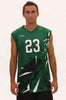 Shattered Men's Sleeveless Sublimated Jersey,Men's Jerseys - Rox Volleyball 