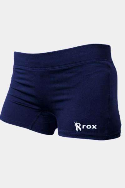 Rox Womens Large Spandex Volleyball Shorts 3 NAVY BLUE