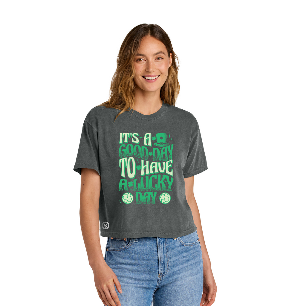 It's A Good-Day - To Have A Lucky Day Women's Saint Patrick' Day Boxy Tee