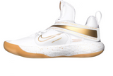 NIKE REACT HYPERSET SE VOLLEYBALL SHOE WHITE/GOLD