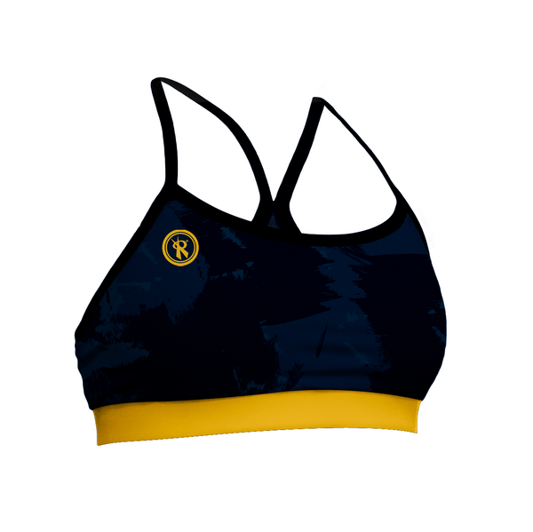 Womens Sublimated Noir Black Maia Bikini Top
