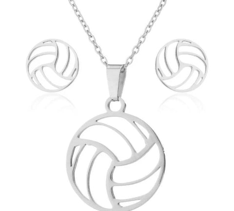 Volleyball Keychain