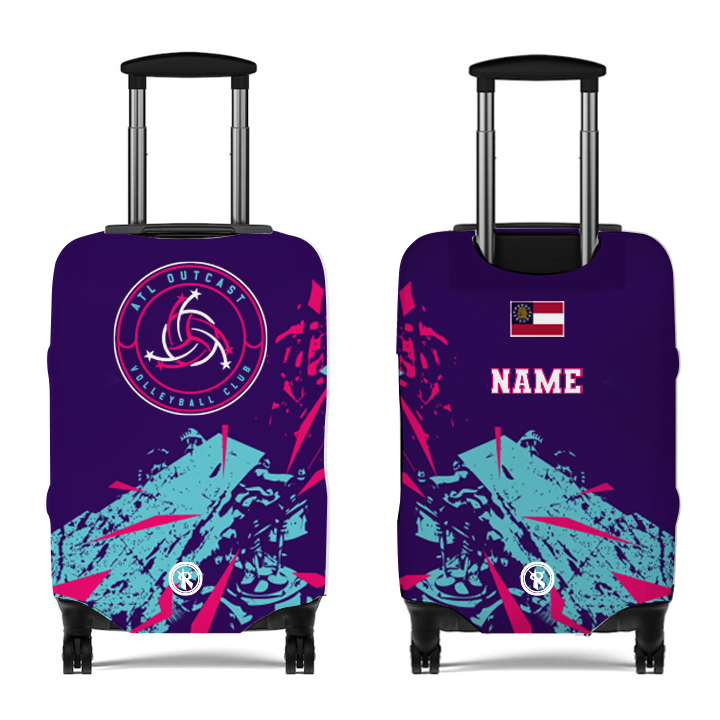 Fully Sublimated Custom Luggage Covers