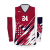 Liberty Women's Sleeveless with Sleeves Sublimated Volleyball Jersey