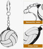 Volleyball Keychain