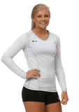 Compliant L/S Jersey | 1366 White,Women's Jerseys - Rox Volleyball 