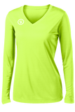 Fundamental Long Sleeve Volleyball Jersey | Neon Green,Women's Jerseys - Rox Volleyball 