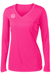 Fundamental Long Sleeve Volleyball Jersey | Neon Pink,Women's Jerseys - Rox Volleyball 