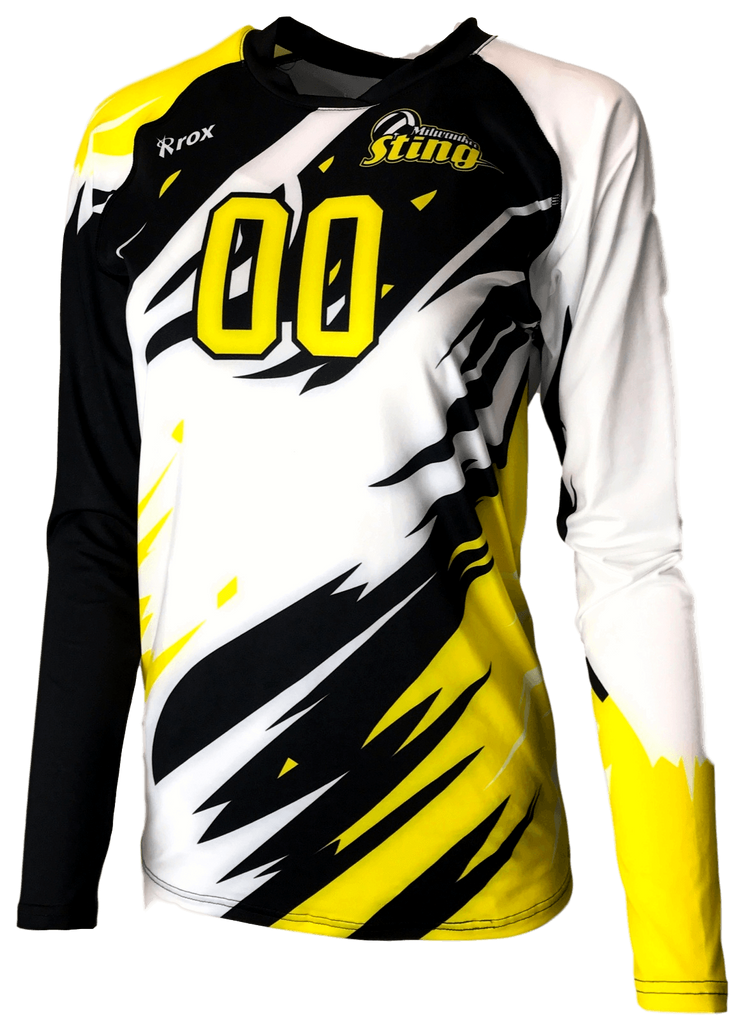 Inferno Women's Sublimated Jersey (3-Color) | R022,Custom - Rox Volleyball 