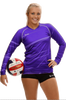 Monochrome Purple Volleyball Jersey | 1111,Women's Jerseys - Rox Volleyball 