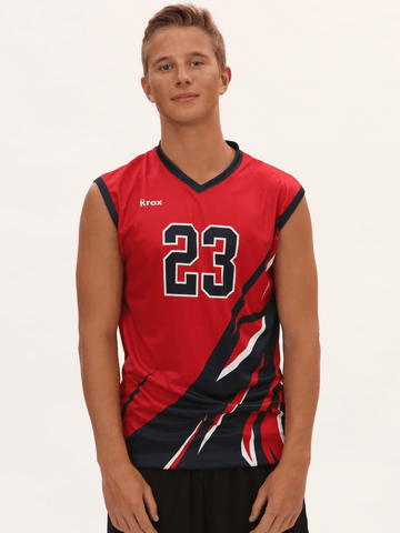 Ace Mens Sleeveless Sublimated Volleyball Jersey
