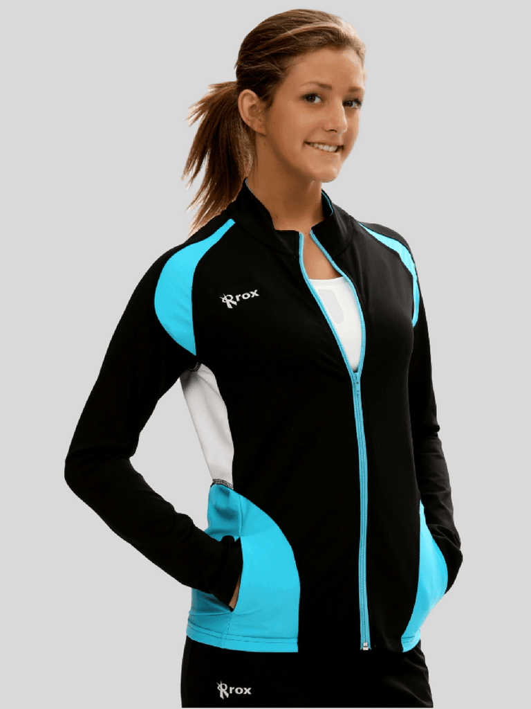 Push 1 Full Zip Jacket | Hawaii | 1372,Women's Jacket - Rox Volleyball 