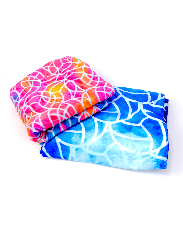 Tie Dye Splash Blanket,Accessories - Rox Volleyball 