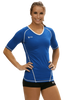 Compliant 1/2 Sleeve Jersey | 1365 Royal,Women's Jerseys - Rox Volleyball 