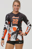 Shattered Women's Sublimated Volleyball Jersey,Custom - Rox Volleyball 