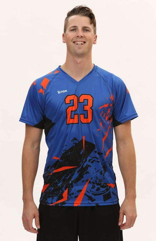 Bolt Men's Sleeveless Sublimated Volleyball Jersey