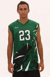 Shattered Men's Sleeveless Sublimated Jersey,Men's Jerseys - Rox Volleyball 