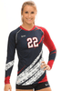 Victory Women's Sublimated Jersey,Custom - Rox Volleyball 