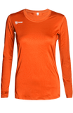Voltaic Long Sleeve Jersey | 1261 Orange,Women's Jerseys - Rox Volleyball 