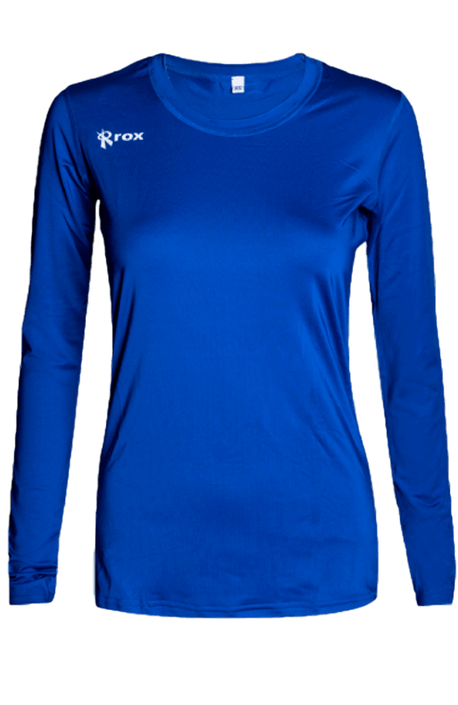 Voltaic Long Sleeve Jersey | 1261 Royal,Women's Jerseys - Rox Volleyball 
