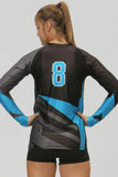 Angle Women's Sublimated Jersey | R019,Board Shorts - Rox Volleyball 