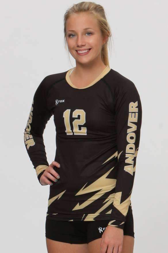 Bolt Women's Sublimated Jersey (2 Color),Custom - Rox Volleyball 
