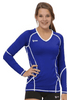 Compliant L/S Jersey | 1366 Royal,Women's Jerseys - Rox Volleyball 