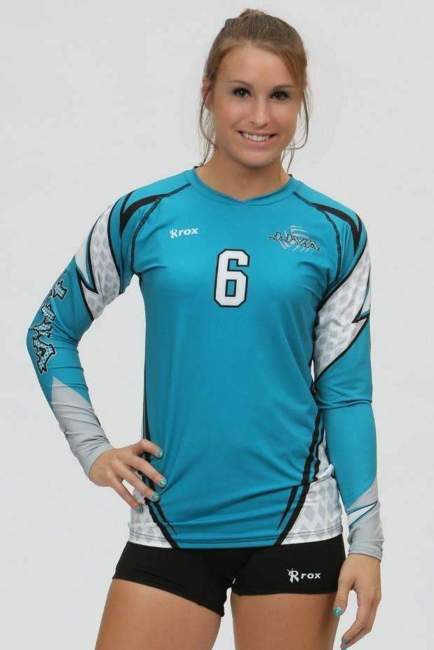 Shattered Womens Sublimated Volleyball Jersey