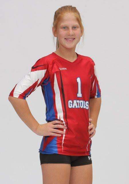 Quantum Cap Sleeve Sublimated Jersey,Custom - Rox Volleyball 