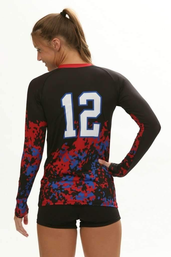 Urban Camo Sublimated Jersey R023custom Rox Volleyball