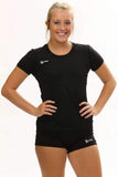 Rox Volleyball Voltaic Short Sleeve Jersey | 1260 | Black,Women's Jerseys - Rox Volleyball 